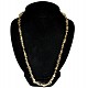 Smoky quartz necklace 60 cm
