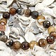 Bracelet agate - sardonyx beads 10 mm