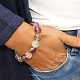 Fluorite bracelet beads 12 mm