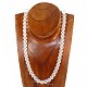 Necklace of crystal beads 10 mm dim 53 cm