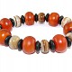 Agate beads bracelet 18 mm