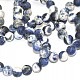Bracelet beads sodalite 12 mm unpolished
