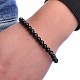 Agate, onyx bracelet beads 6 mm