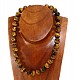 Tiger Eye necklace beads 48 cm