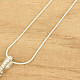 Smooth silver chain 45 cm approx 2 g Ag 925/1000