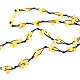 Amber necklace dim light 60 cm