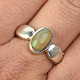 Opal ring vel.57 Ag 925/1000 6.02g