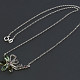 Necklaces & Garnets Necklace Flower Standard Ag 925/1000 45cm