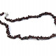 Garnet almadine tumbled necklace 48cm