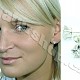 Ag zircon earrings white star - typ007