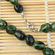 Ruby in Zoisite necklace with troml necklace 10mm