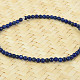 Lapis lazuli náramek kuličky 3mm