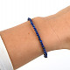 Lapis lazuli bracelet balls 3mm