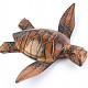 Turtle of brindle wood