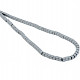 Hematit náhrdelník kostičky 6mm 51cm