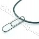 Pendant - steel + rubber clip 060