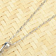 Silver Chain Figaro 50cm Ag 925/1000 + Rh (approx. 1.9g)