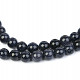 Avanturin Synthetic Dark Necklace Beads 8mm 48cm
