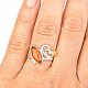 Ag 925/1000 Amber Ring