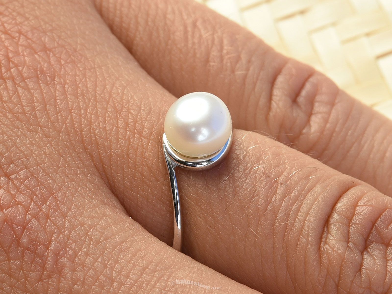 perlový prsten